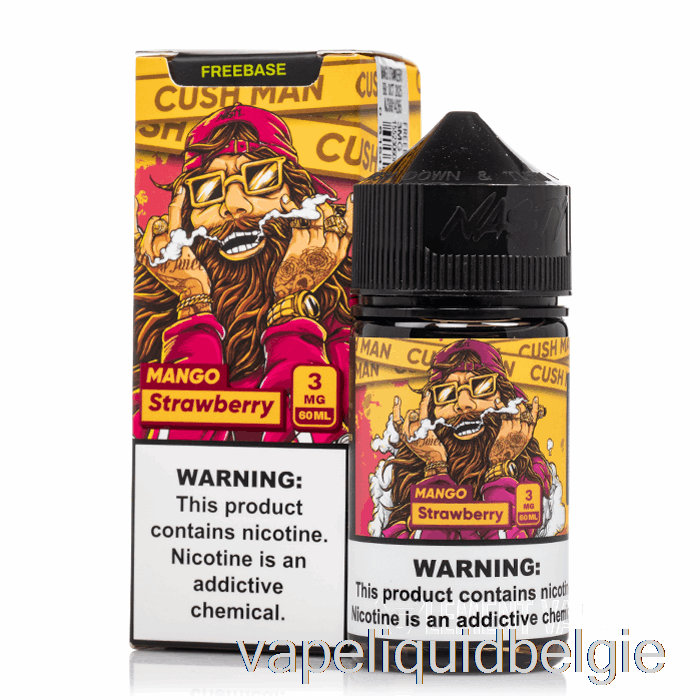 Vape Smaken Cush Man - Mango Aardbei - Nare Sap E-vloeistof - 60ml 3mg